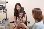 Eye Exam with a Child