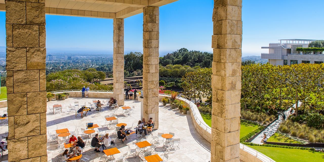 Photo of the Getty Museum and Villa